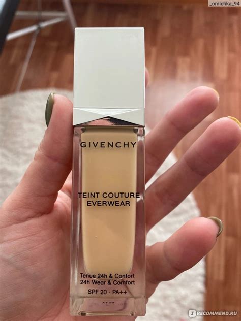 givenchy teint couture everwear spf20|givenchy spf 20.